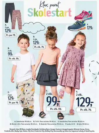 Føtex Klar, parat skolestart tilbud