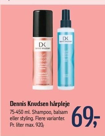 Føtex Dennis knudsen hårpleje tilbud