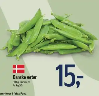 Føtex Danske ærter tilbud