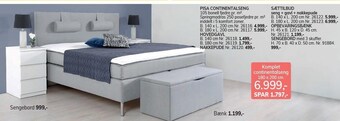 Daells Bolighus Pisa continentalseng tilbud