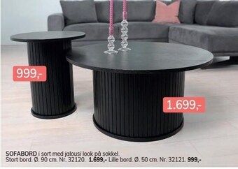 Daells Bolighus Sofabord tilbud