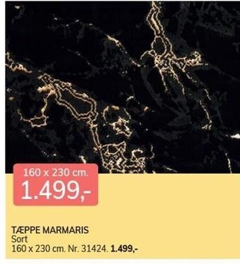 Daells Bolighus Tæppe marmaris tilbud