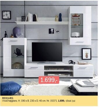 Daells Bolighus Reolvæg tilbud