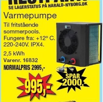 Harald Nyborg Varmepumpe tilbud
