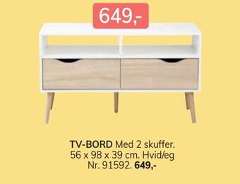 Daells Bolighus Tv-bord tilbud