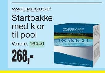 Harald Nyborg Startpakke med klor til pool tilbud