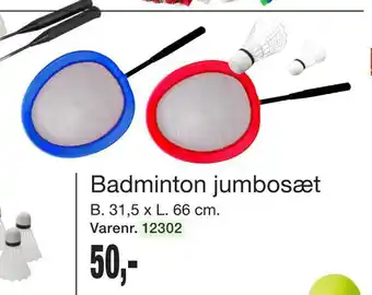Harald Nyborg Badminton jumbosæt tilbud