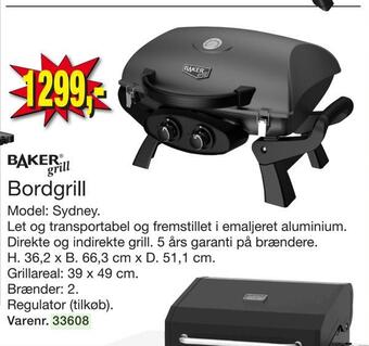 Harald Nyborg Bordgrill tilbud
