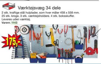 Harald Nyborg Værktøjsvæg 34 dele tilbud
