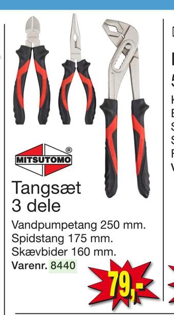 Harald Nyborg Tangsæt 3 dele tilbud