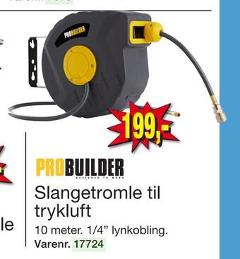 Harald Nyborg Slangetromle til trykluft tilbud