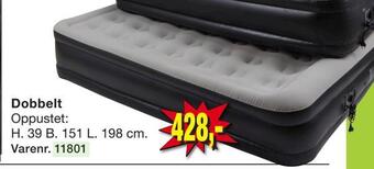 Harald Nyborg Luftmadras med indbygget pumpe tilbud