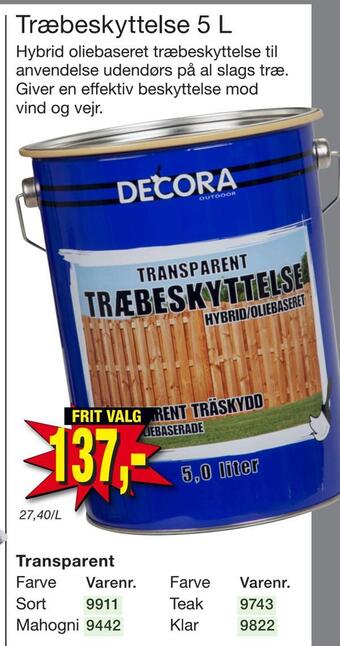 Harald Nyborg Træbeskyttelse 5 l tilbud