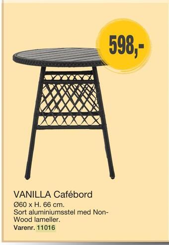 Harald Nyborg Vanilla cafébord tilbud