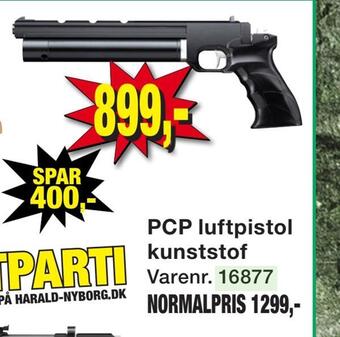 Harald Nyborg Pcp luftpistol kunststof tilbud