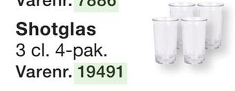 Harald Nyborg Shotglas tilbud