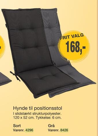 Harald Nyborg Hynde til positionsstol tilbud