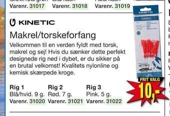 Harald Nyborg Makrel/torskeforfang tilbud