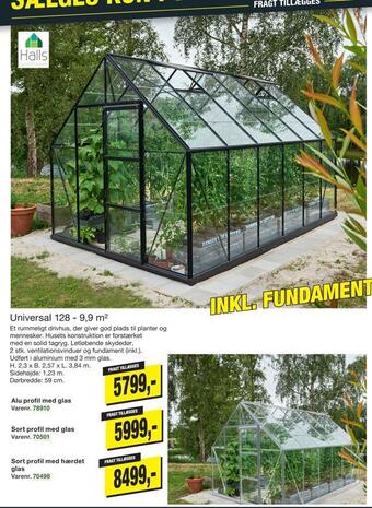 Harald Nyborg Universal 128 - 9,9 m2 tilbud