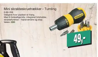 Harald Nyborg Mini skraldeskruetrækker - tumling tilbud