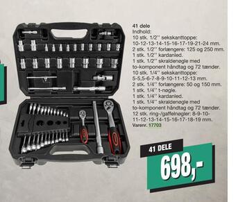 Harald Nyborg Topnøglesæt tilbud
