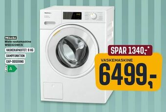 Skousen Miele vaskemaskine WSD323WCS tilbud