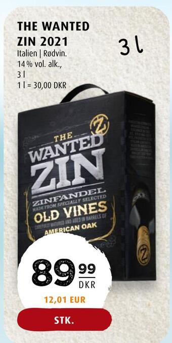 Scandinavian Park The wanted zin 2021 tilbud