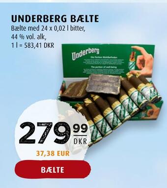 Scandinavian Park Underberg bælte tilbud