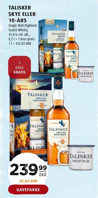 Talisker skye eller 10-års