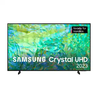 Power Samsung 50 4k uhd led tv tu50cu8005kxxc tilbud