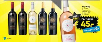 Bilka Ukendt californisk rødvin tilbud