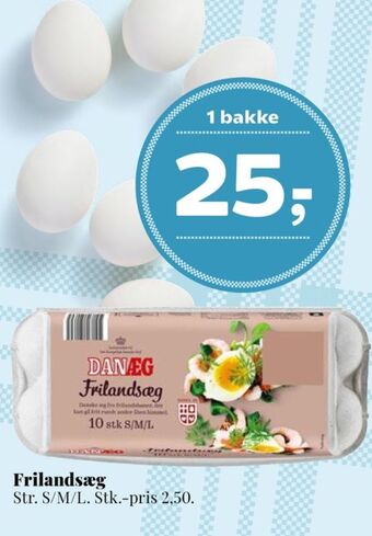 Dagli'Brugsen Danæg æg tilbud