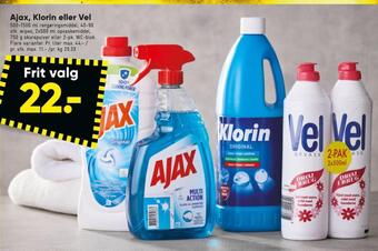 Bilka Ajax rengøring - universal tilbud