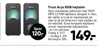 Bilka Trust højttaler tilbud
