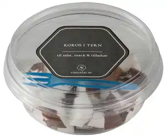 Kokos stykker, 100 g
