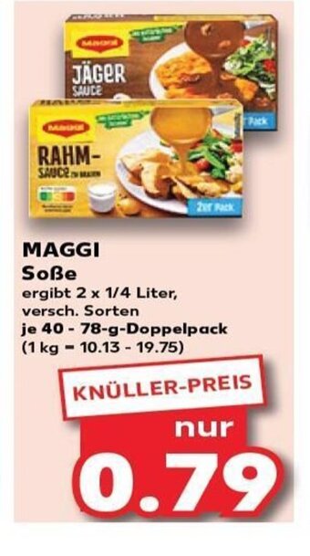 Kaufland MAGGI Soße tilbud