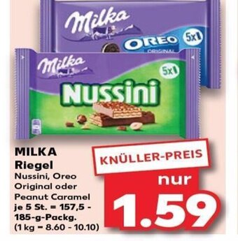 Kaufland MILKA Riegel tilbud