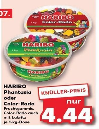 Kaufland DE HARIBO Phantasia oder Color-Rado tilbud