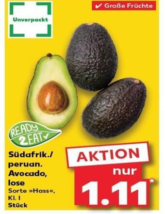 Kaufland DE Südafrik./ peruan. Avocado, lose tilbud
