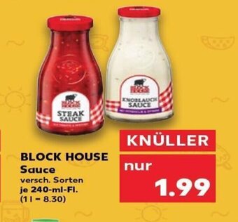 BLOCK HOUSE Sauce