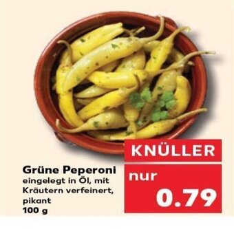 Kaufland Grüne Peperoni tilbud