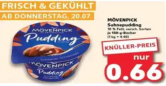 Kaufland MÖVENPICK Sahnepudding tilbud