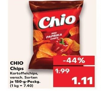 Kaufland CHIO Chips tilbud