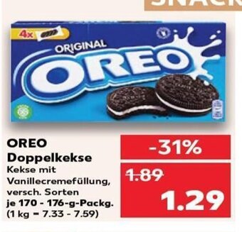 Kaufland OREO Doppelkekse tilbud