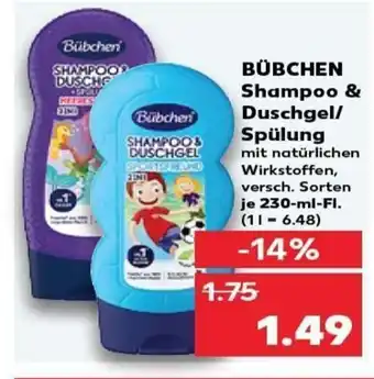 BÜBCHEN Shampoo & Duschgel/ Spülung