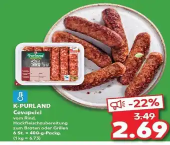 Kaufland K-PURLAND Cevapcici tilbud