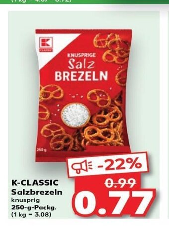Kaufland K-CLASSIC Salzbrezeln tilbud