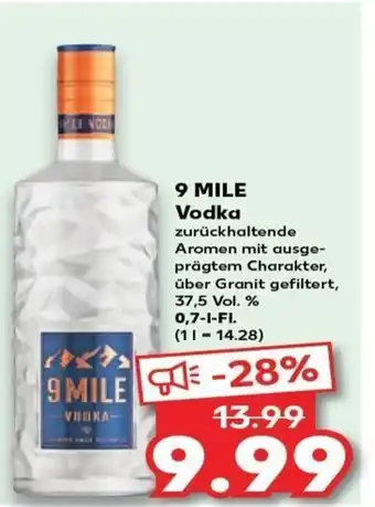 Kaufland 9 MILE Vodka tilbud