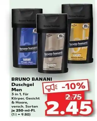 Kaufland BRUNO BANANI Duschgel Men tilbud