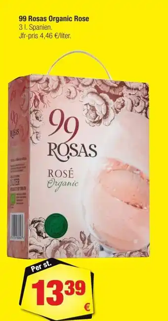 99 Rosas Organic Rose 3L. Spanien.